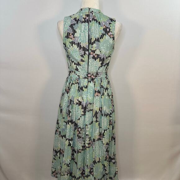 Kate Spade Floral Dalia Bloom Burnout Belted Dress - Picture 6 of 9